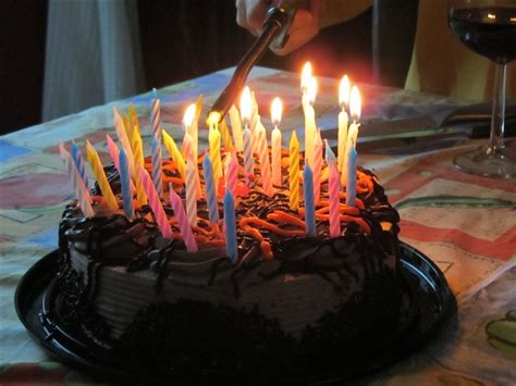 Celebrate your friends and relatives birthday in an awesome way. A flaming birthday cake! | Photo