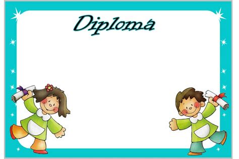 Diplomas De Preescolar Imagenes Y Dibujos Para Imprimir Images