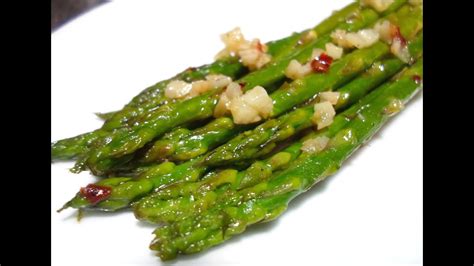 All you need is a bunch of asparagus, extra virgin olive oil. How to make Asparagus - Sauteed Asparagus Recipe! - YouTube