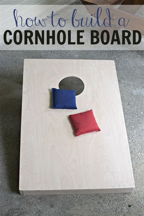 How To Build A Cornhole Board