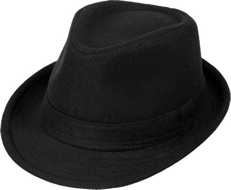 Fedora Hats For Men Unisex Manhattan Black Fedora