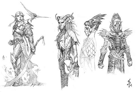 Steve Prescott Drawing Artist Character Concept Character Design