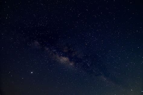 Céu Estrelas Noite Via Láctea Foto Premium