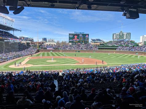 Section 222 at Wrigley Field - Chicago Cubs - RateYourSeats.com