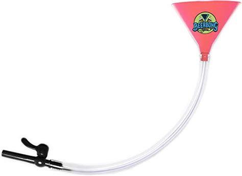 large beer bong funnel with valve 3 long fun for college parties tailgating spring break