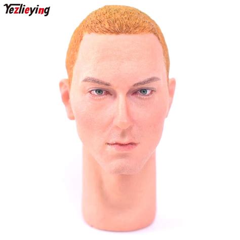 16 Scale Accessories Custom Head Sculpt Carving Eminem Rapper Kumik 13