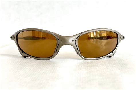 1999 Oakley X Metal® Juliet Titanium Gold Iridium Vintage Sunglasses New Old Stock Full Set