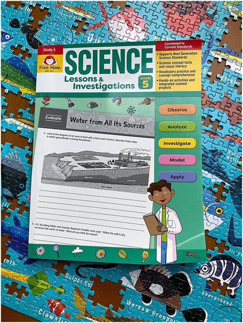 5th Grade Science Workbook For Kids