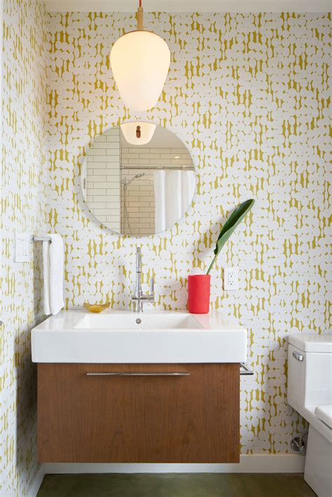 Stunning 23 Images Modern Bathroom Wallpaper Lentine Marine