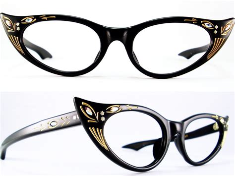 Vintage Eyeglasses Frames Eyewear Sunglasses S VINTAGE S CAT EYE GLASSES SUNGLASS