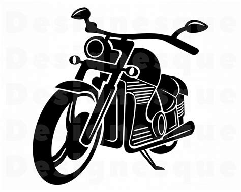 Silhouette Motorcycle Svg 2193 File For Free Free Svg Illustration