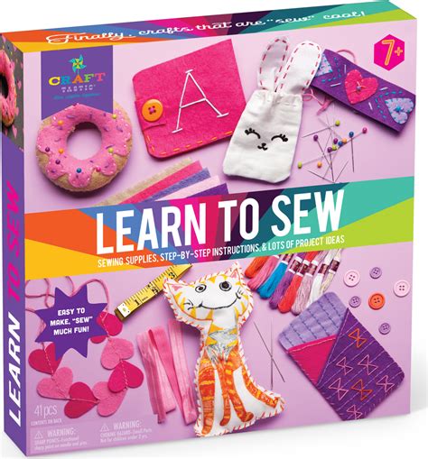 Craft Tastic Learn To Sew Kit From Ann Williams Group School Crossing