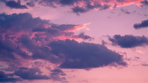 Download Wallpaper 2560x1440 Clouds Porous Sky Sunset