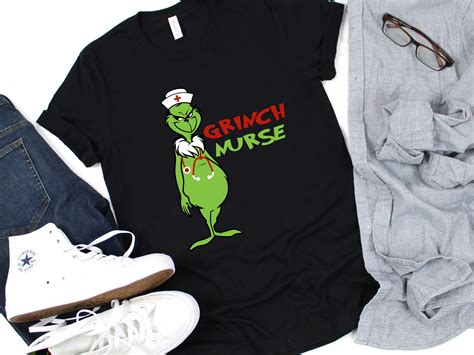 Excited To Share This Item From My Etsy Shop Grinch Nurse T Shirt