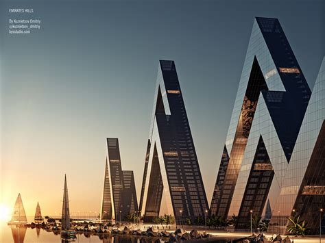 Emirates Hills Dubai Dmitriy Kuznietsov Cgarchitect
