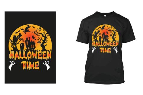 Halloween Horror T Shirt Design 9289332 Vector Art At Vecteezy