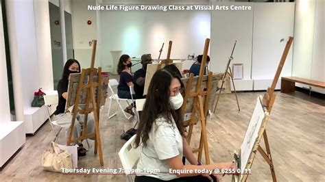 Best Nude Life Drawing Class In Singapore Visual Arts Centre Nude Life Drawing Workshop Youtube