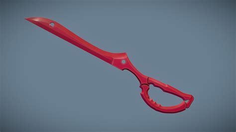 Kill La Kill Ryuko Matoi Scissor Blade Sword Download Free D Model By Josevan Danusastra