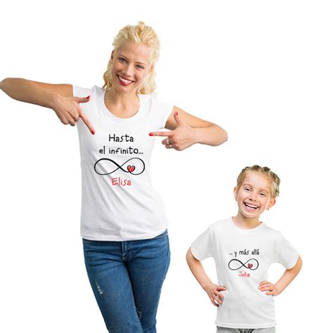 Camiseta Mama E Hija Copia Y Original Con Nombres Ubicaciondepersonas