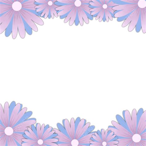 Blooming Cosmos Flower Frame Cosmos Flower Unique Pink PNG