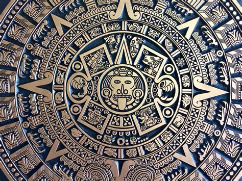 Aztec Calendar Wallpaper Backgrounds