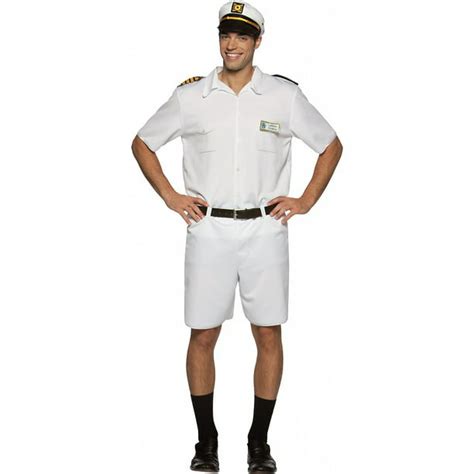 Love Boat Captain Stubing Adult Costume One Size