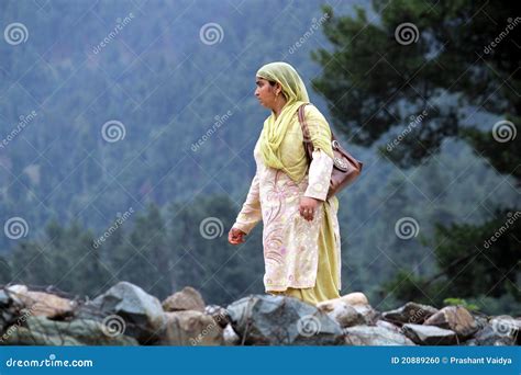 Kashmiri Woman Editorial Image Image Of Punjabi Women 20889260