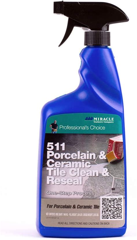 Miracle Sealants 511 Porcelain And Ceramic Tile Clean And Reseal Spray