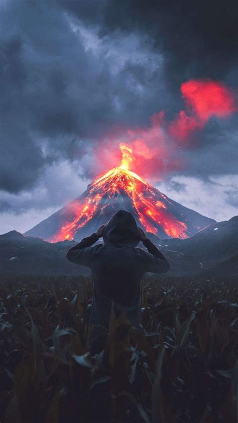 17 Volcano Lava Iphone Wallpaper Paseo Wallpaper