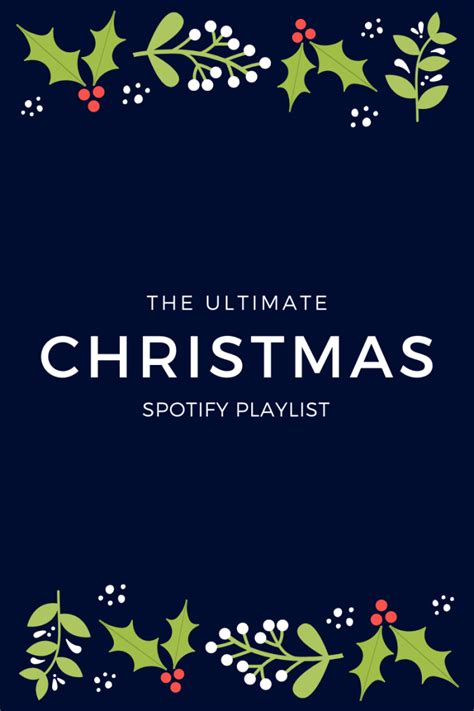 The Ultimate Spotify Christmas Playlist Modern Mollie