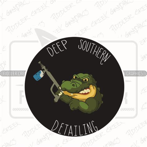 20 Ea 3×3 Deep Southern Detailing Decals Bad Bass Designs