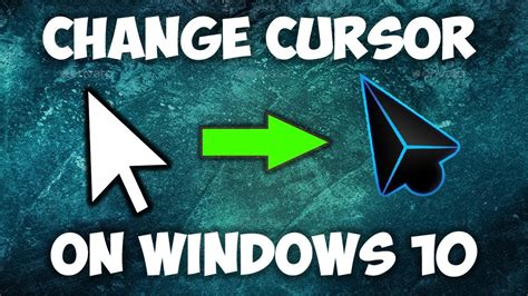 How To Create Custom Mouse Cursor In Windows 10 Youtube