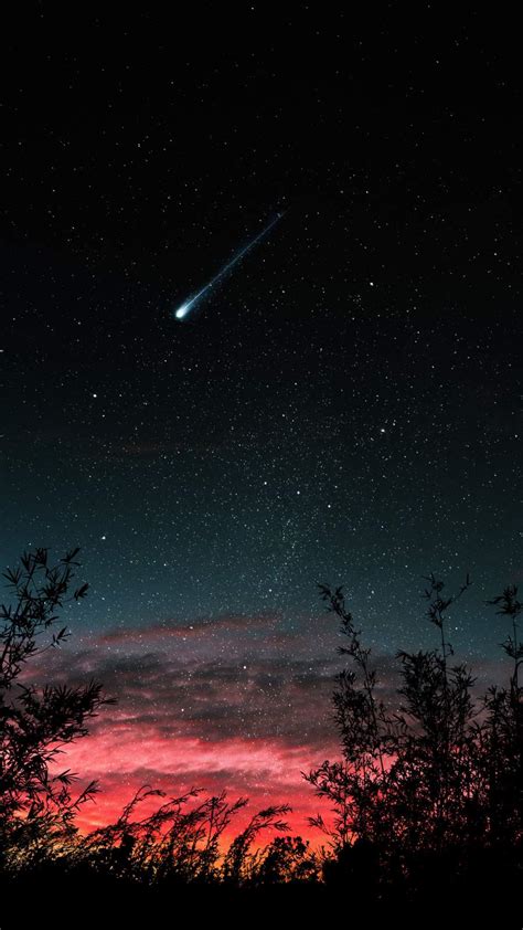 Sunset Shooting Star Iphone Wallpaper Iphone Wallpapers