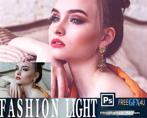 Fashion Light Leak Photoshop Action Photoshopresource
