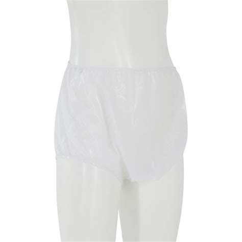 Buy Drylife Adult Waterproof Incontinence Plastic Pants White Small