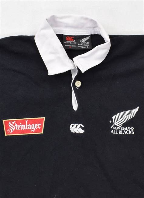 All Blacks New Zealand Rugby Canterbury Shirt M Rugby Rugby Union