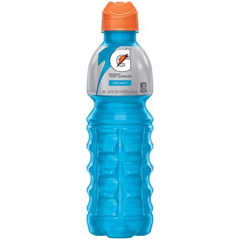 Gatorade Cool Blue 24oz Sport Bottle Extras Buy