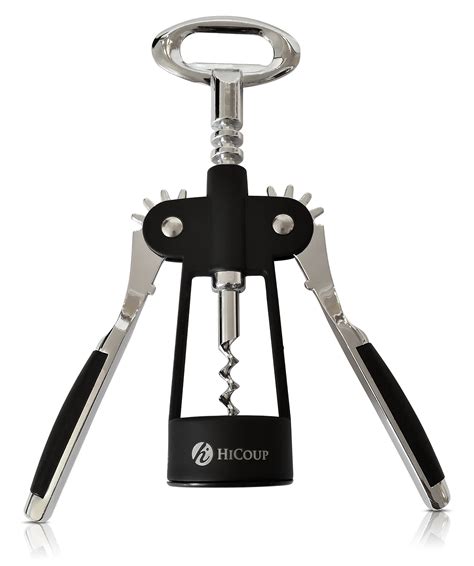 Wing Corkscrew Wine Opener By Hicoup All In One Wine Corkscrew And