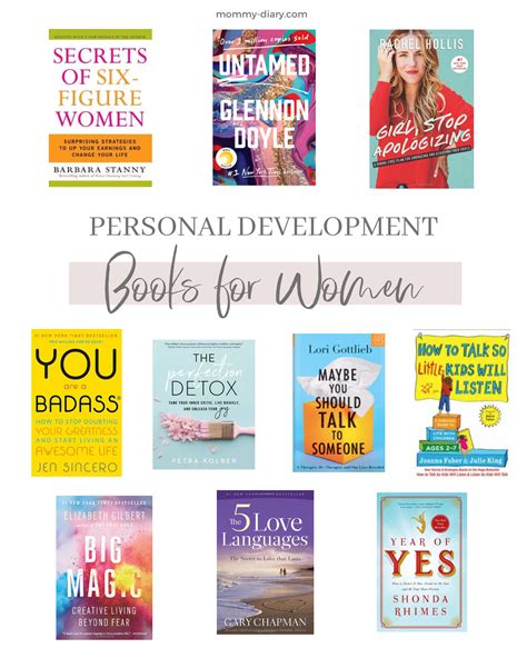13 Personal Development Books For Women Mommy Diary