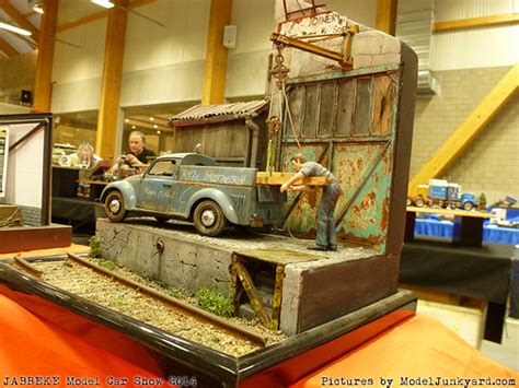 Jabbeke 2014 On The Road Scale Model Car Show Dioramas 022
