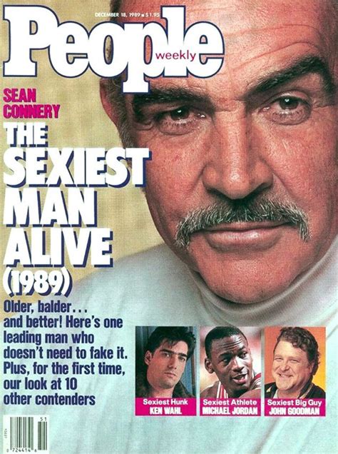 Sean Connery 1989 From Peoples Sexiest Man Alive Through The Years