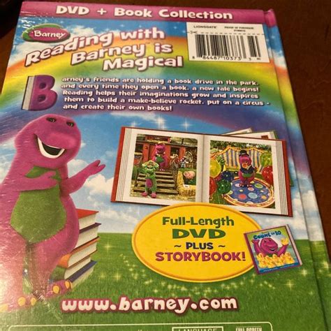 Hit Entertainment Toys Dvd And Storybook Barney Book Fair New Full