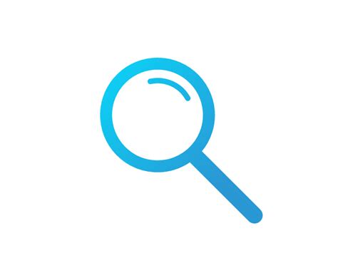 Svg Search Icon By Chris Gannon On Dribbble