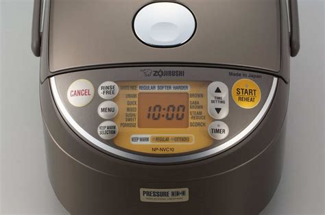 Zojirushi NP NVC10 Induction Rice Cooker Review We Know Rice