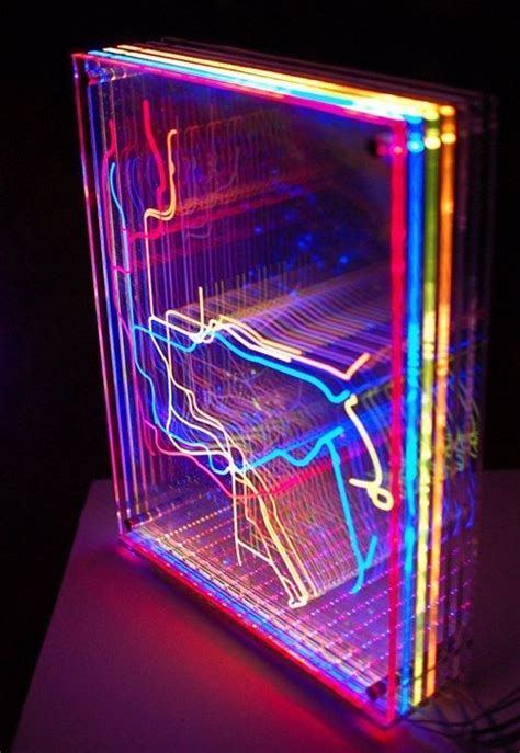 Edge Lighted Acrylic Sheets 500 × 725 ：art Light Sculpture Plexus
