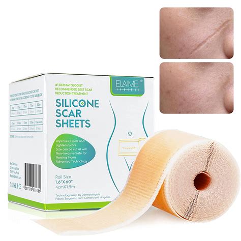 Silicone Scar Sheets Scar Cream Strips For Surgical Scars Burns