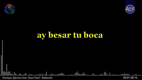 Enrique Iglesias Feat Sean Paul Bailando Karaoke Instrumental Lyrics