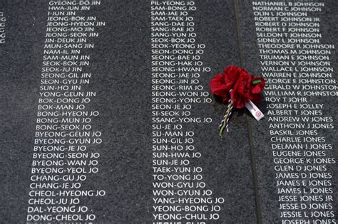 Korean War Veterans Memorial Addition Unveiled In Washington