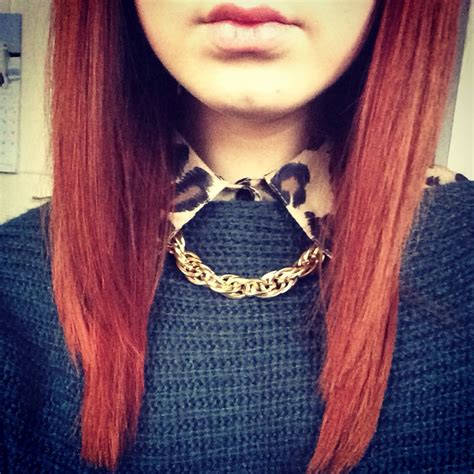 Want My Red Hair Back Red Hair Chain Necklace Jewelry Fashion Moda Jewlery Redheads