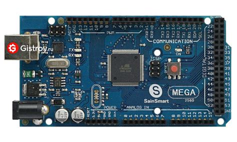 Arduino Mega 2560 Описание платы Arduino Mega 2560 R3 Gistroy